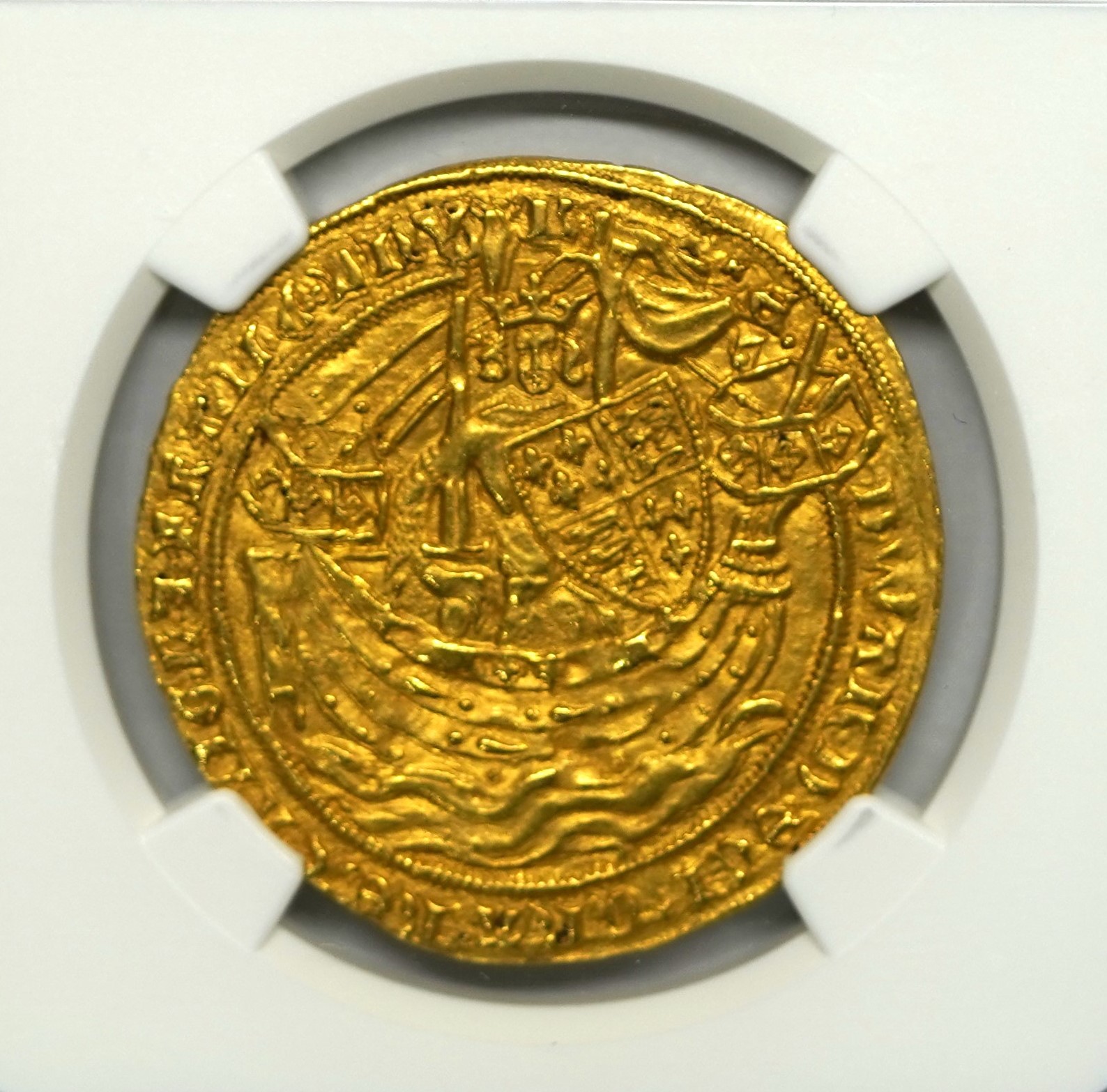 Sold】【3割以上下落！！今が買い時】1361-69年 エドワード3世 ノーブル金貨 MS63 NGC | ソブリンパートナーズ